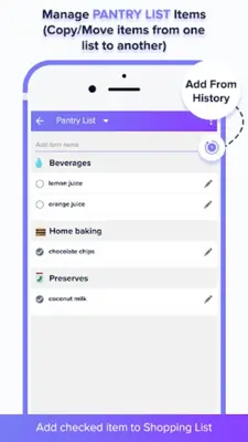 Meal Planner – Shopping List android App screenshot 1