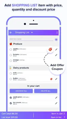 Meal Planner – Shopping List android App screenshot 2